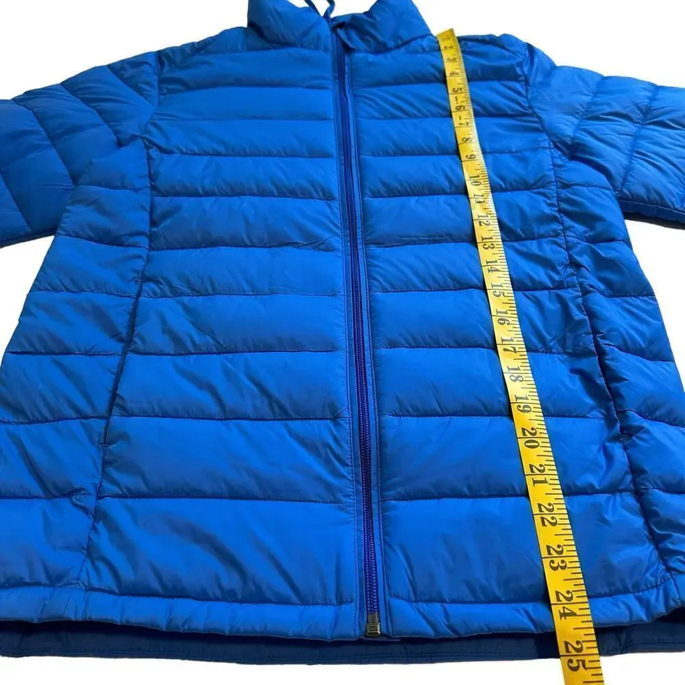 NWOT Amazon Essentials Royal Packable Puffer Jacket Kids XXL